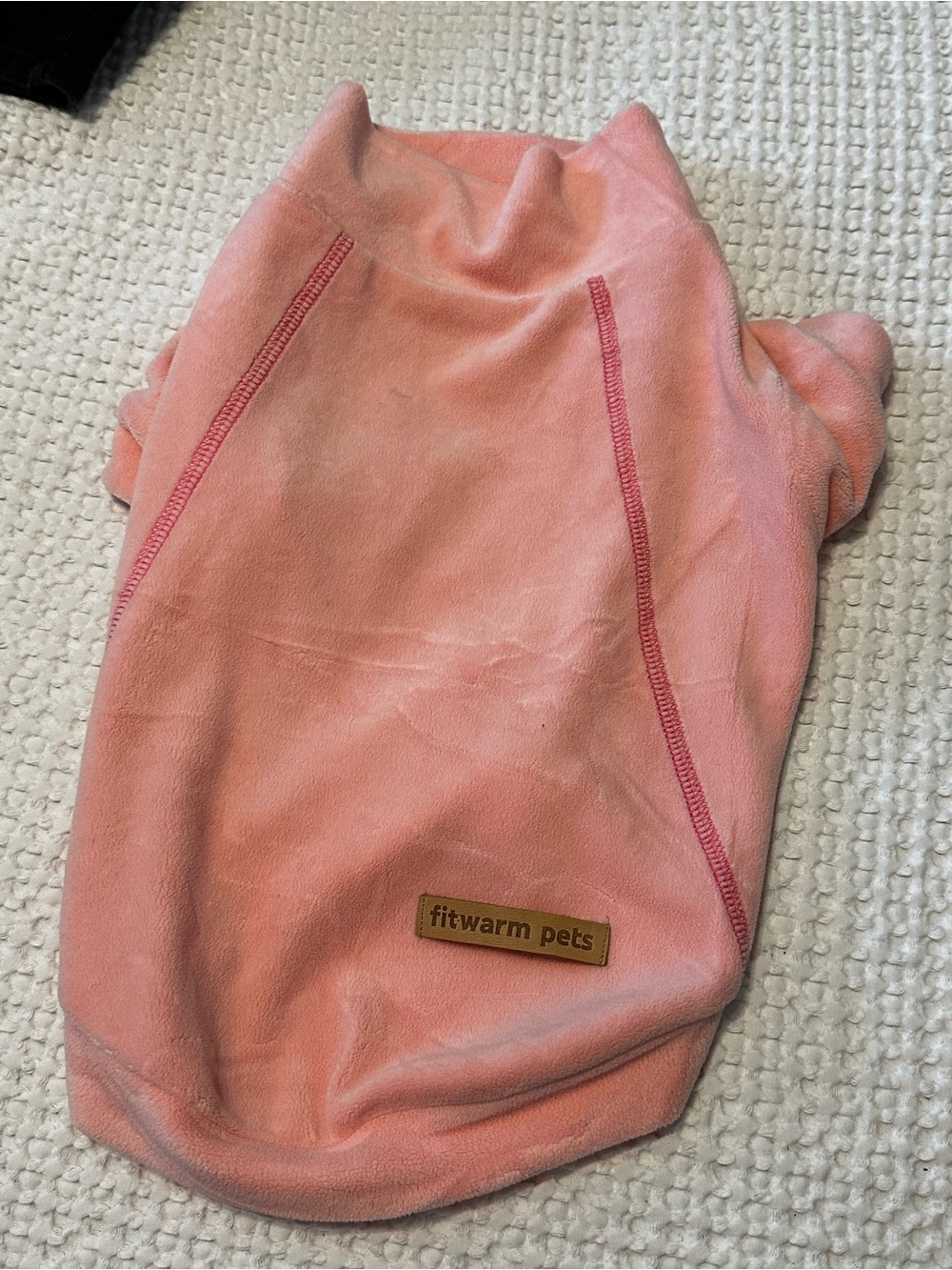 Fitwarm Pets  Pink Cozy Pet Hoodie